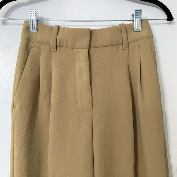 ARITZIA WILFRED THE EFFORTLESS PANTS IN BEIGE - 00 - Picture 3 of 9